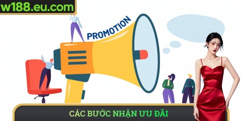 Các bước nhận ưu đãi