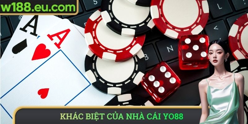 Khác biệt của nhà cái Yo88