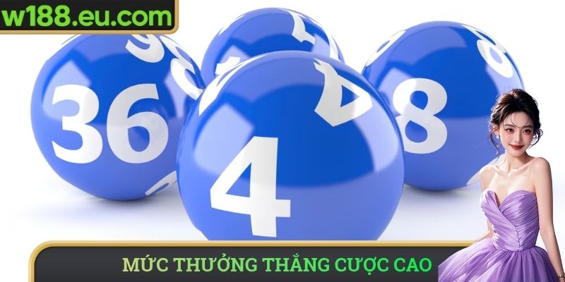 Thắng giải xổ số nhận thưởng cao